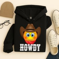 Cowboy Emoji HOWDY! Hoodie
