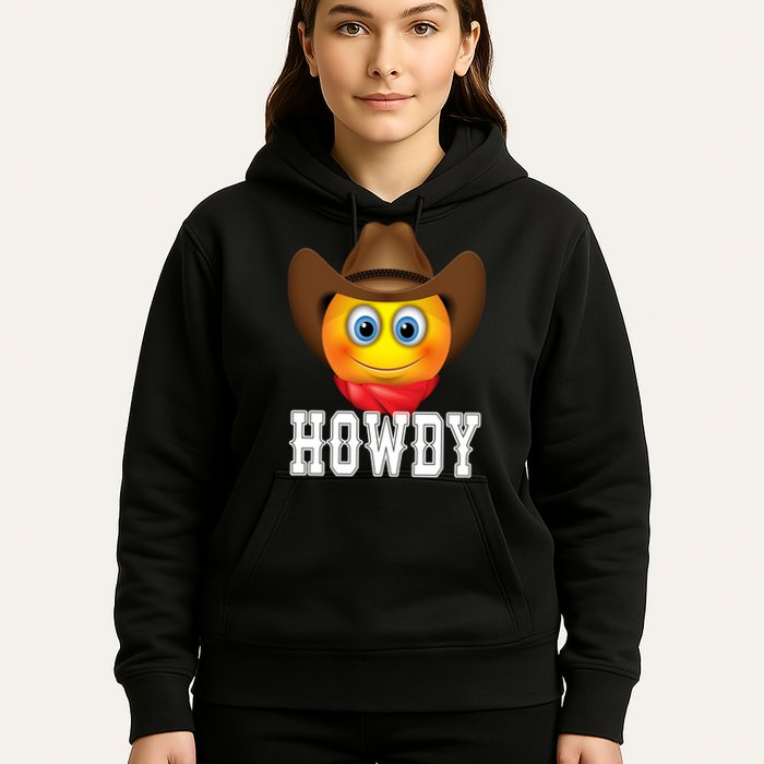 Cowboy Emoji HOWDY! Hoodie