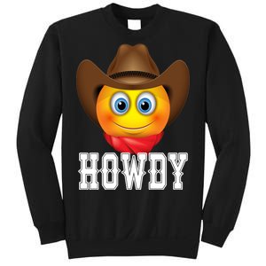 Cowboy Emoji HOWDY! Sweatshirt