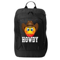 Cowboy Emoji HOWDY! City Backpack