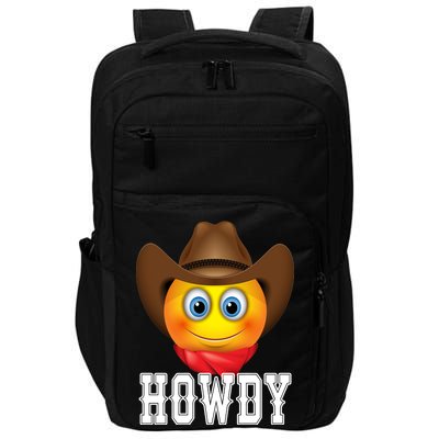 Cowboy Emoji HOWDY! Impact Tech Backpack