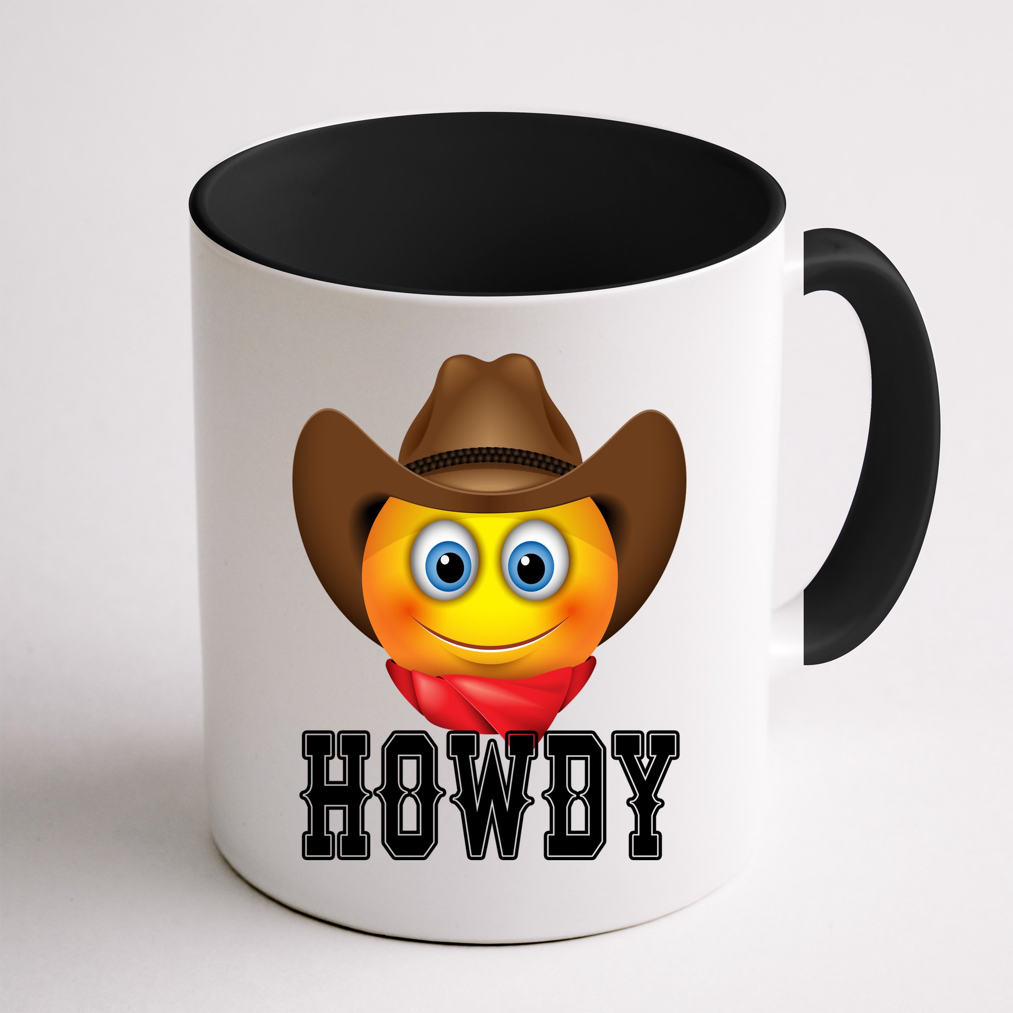 Cowboy Emoji HOWDY! Mug