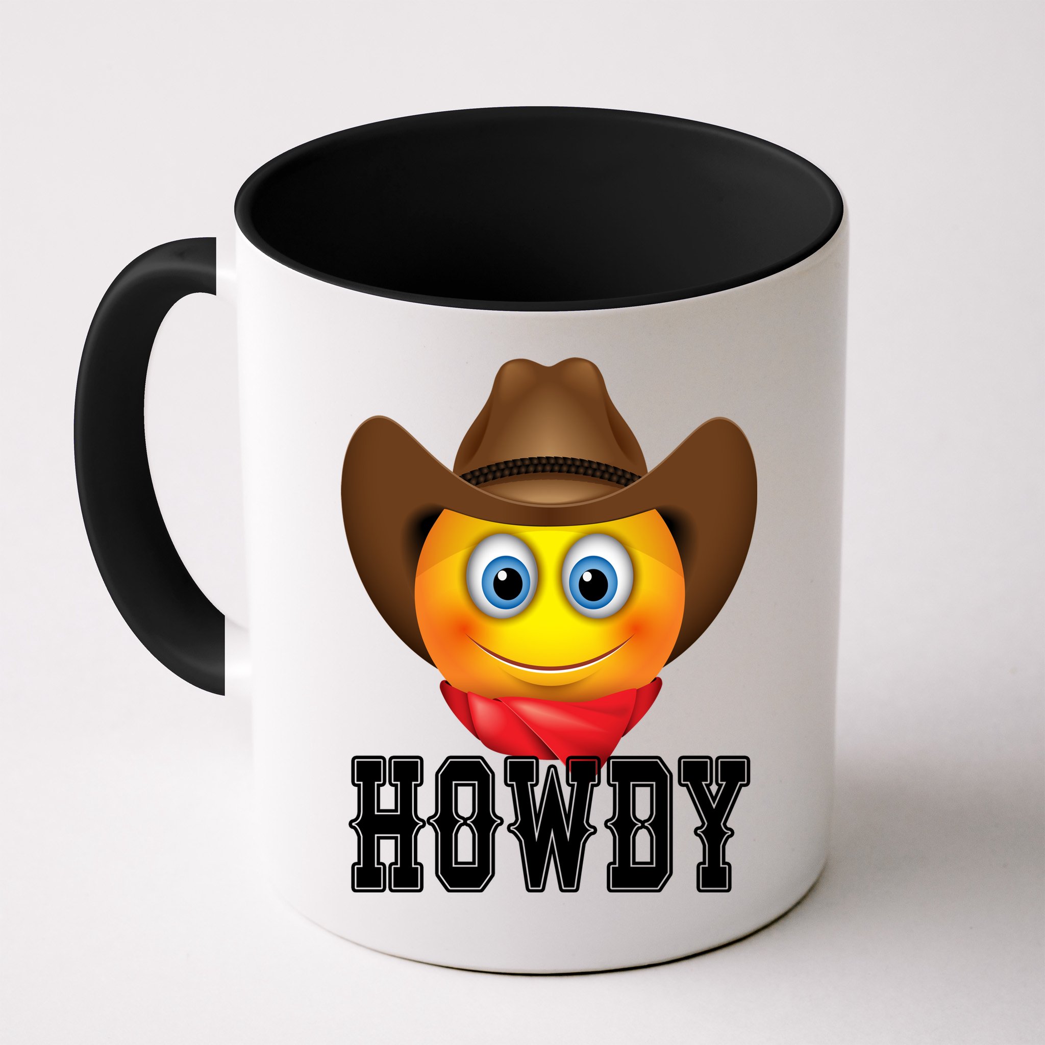 Cowboy Emoji HOWDY! Mug