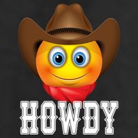 Cowboy Emoji HOWDY! Trucker Hat