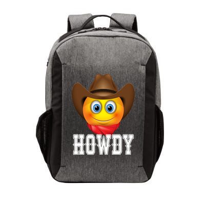 Cowboy Emoji HOWDY! Vector Backpack