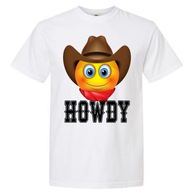 Cowboy Emoji HOWDY! Garment-Dyed Heavyweight T-Shirt