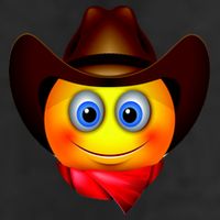 Cowboy Emoji Smiley 11oz C Handle Ceramic Mug