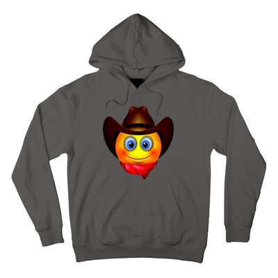 Cowboy Emoji Smiley Hoodie