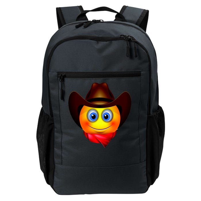 Cowboy Emoji Smiley Daily Commute Backpack