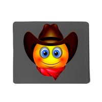 Cowboy Emoji Smiley Mousepad