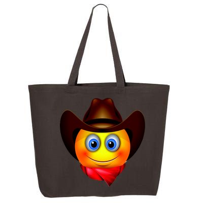 Cowboy Emoji Smiley 25L Jumbo Tote