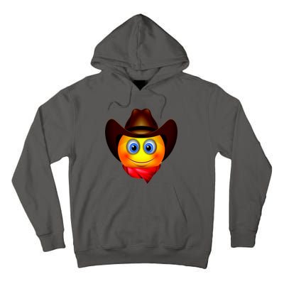 Cowboy Emoji Smiley Tall Hoodie