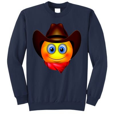 Cowboy Emoji Smiley Sweatshirt