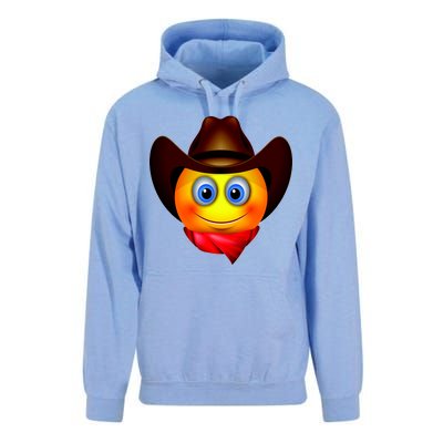 Cowboy Emoji Smiley Unisex Surf Hoodie