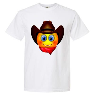 Cowboy Emoji Smiley Garment-Dyed Heavyweight T-Shirt