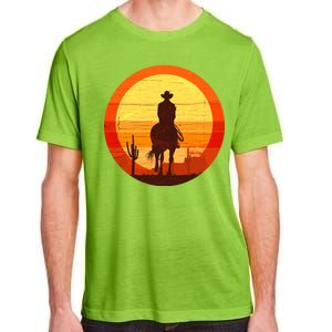 Cowboy Gamer Sunset Adult ChromaSoft Performance T-Shirt