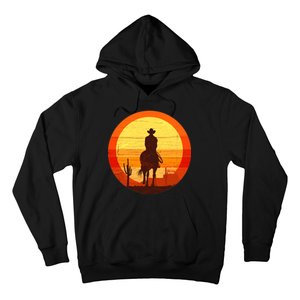 Cowboy Gamer Sunset Hoodie