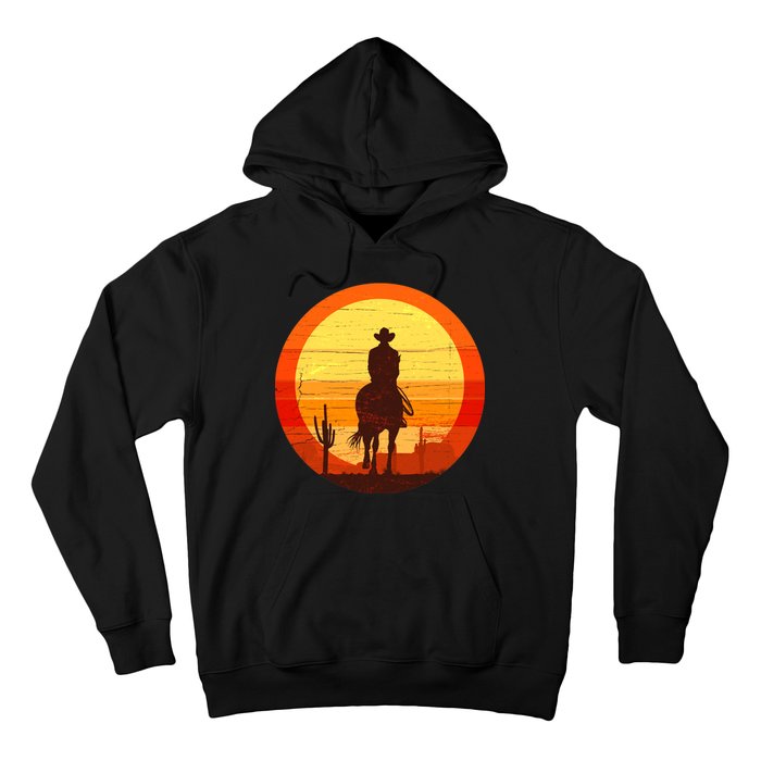 Cowboy Gamer Sunset Hoodie