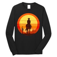 Cowboy Gamer Sunset Long Sleeve Shirt