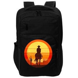 Cowboy Gamer Sunset Impact Tech Backpack