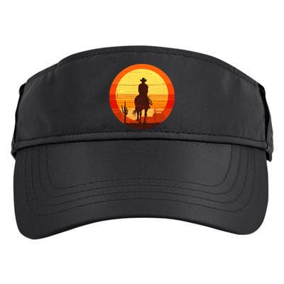 Cowboy Gamer Sunset Adult Drive Performance Visor