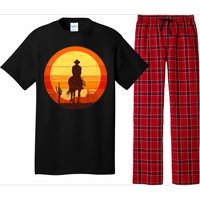 Cowboy Gamer Sunset Pajama Set