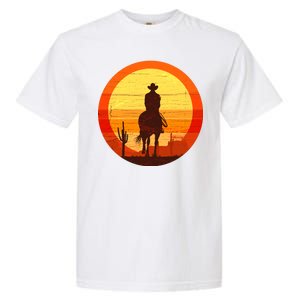 Cowboy Gamer Sunset Garment-Dyed Heavyweight T-Shirt