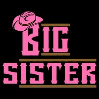 Cowgirl Big Sister Backpack