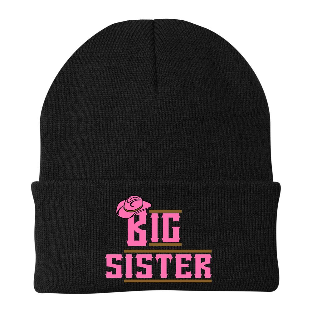 Cowgirl Big Sister Beanie