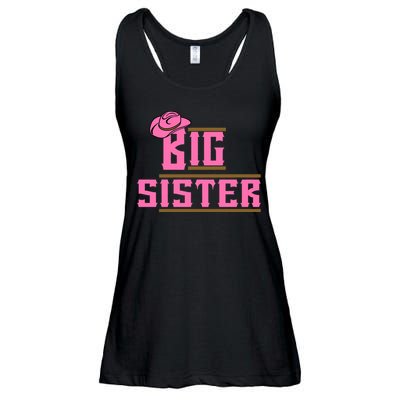 Cowgirl Big Sister Ladies Essential Flowy Tank