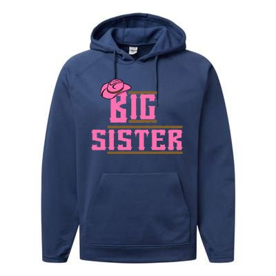 Cowgirl Big Sister Performance Fleece Hoodie