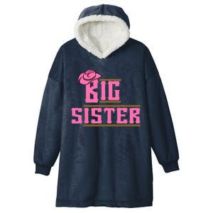 Cowgirl Big Sister Hooded Wearable Blanket