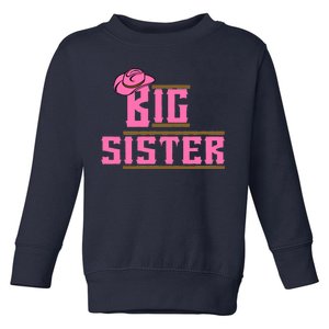 Cowgirl Big Sister Toddler Sweatshirt