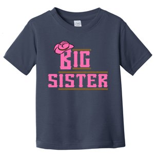 Cowgirl Big Sister Toddler T-Shirt