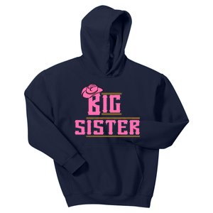 Cowgirl Big Sister Kids Hoodie