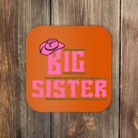 Cowgirl Big Sister Coaster