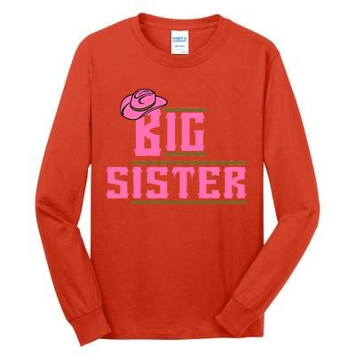 Cowgirl Big Sister Tall Long Sleeve T-Shirt