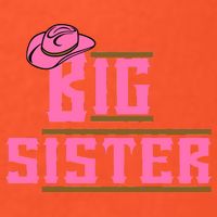 Cowgirl Big Sister Tie-Dye T-Shirt