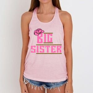 Cowgirl Big Sister Women's Knotted Racerback Tank