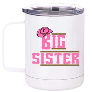 Cowgirl Big Sister 12 oz Stainless Steel Tumbler Cup