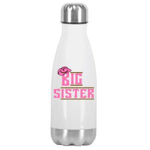 Cowgirl Big Sister Stainless Steel Insulated Water Bottle