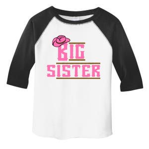 Cowgirl Big Sister Toddler Fine Jersey T-Shirt