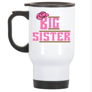 Cowgirl Big Sister Stainless Steel Travel Mug