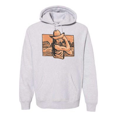 Cowgirl Flex Premium Hoodie