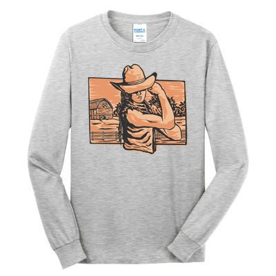 Cowgirl Flex Tall Long Sleeve T-Shirt