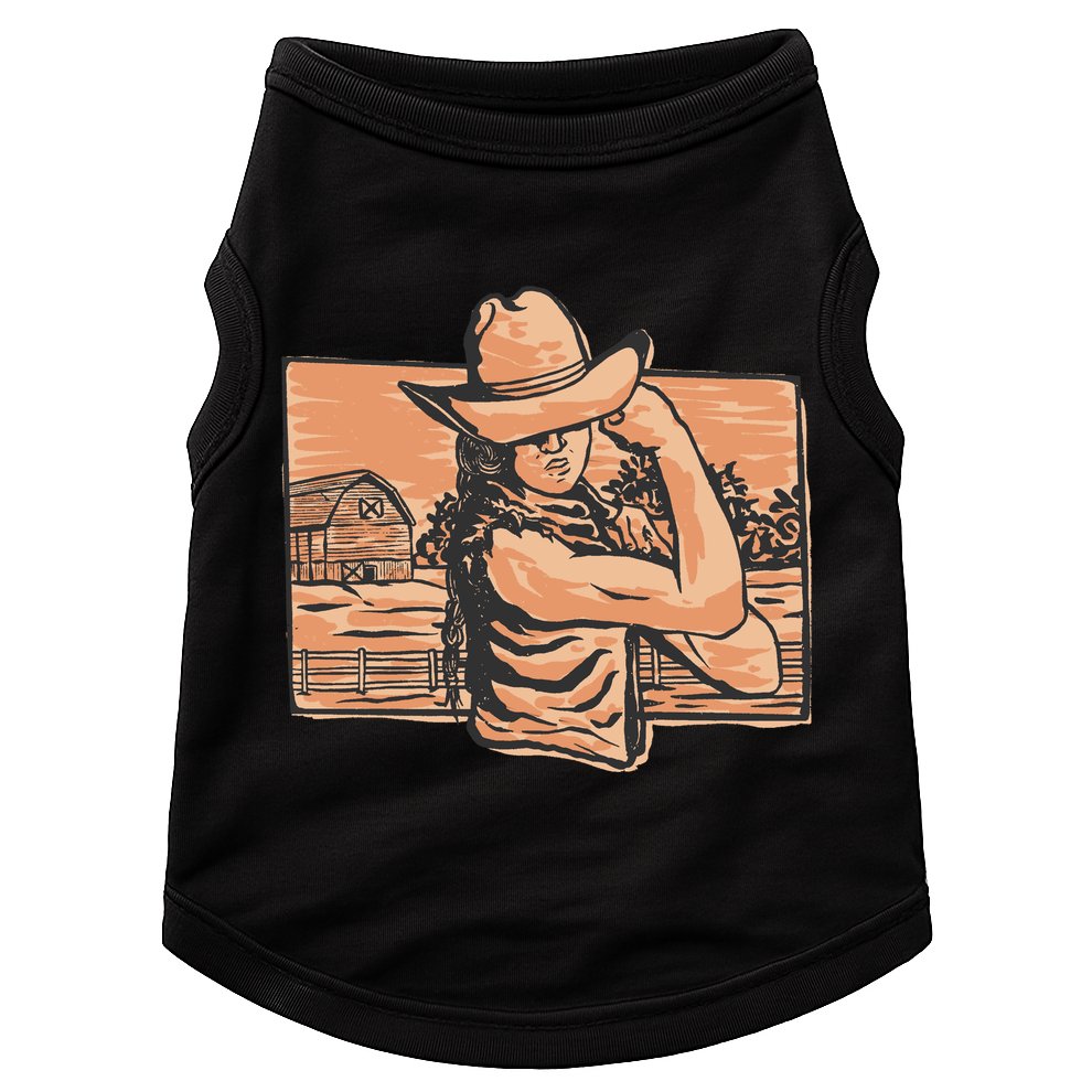 Cowgirl Flex Doggie Tank