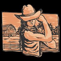Cowgirl Flex Cooling Performance Crew T-Shirt