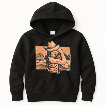 Cowgirl Flex Kids Hoodie
