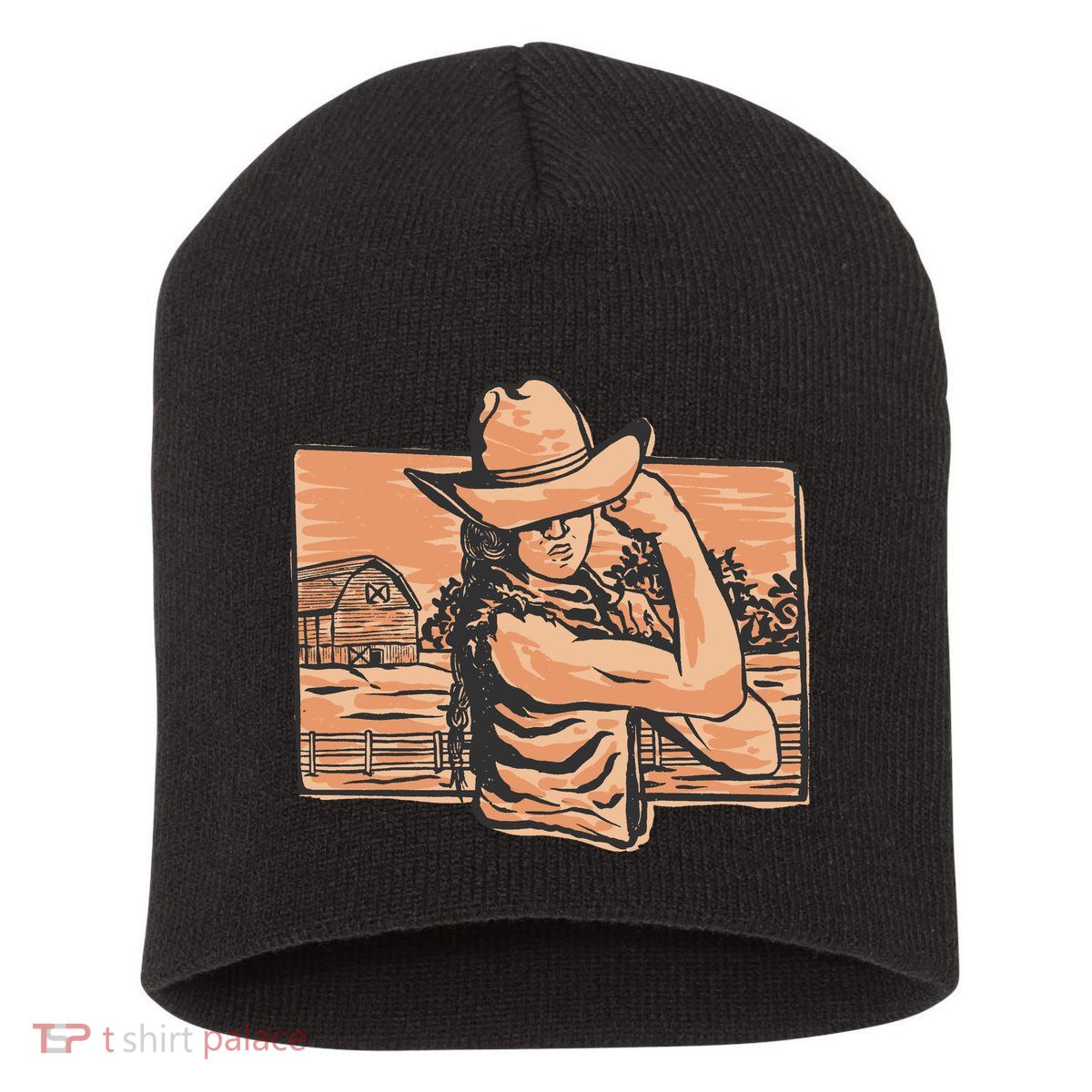Cowgirl Flex Short Acrylic Beanie