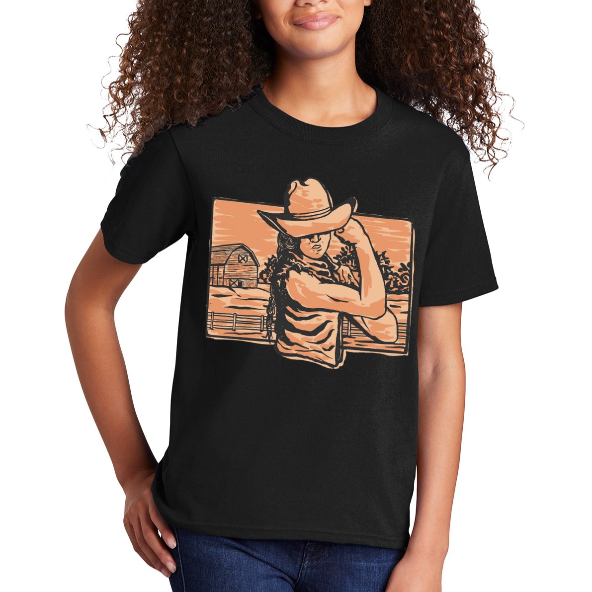Cowgirl Flex Kids T-Shirt